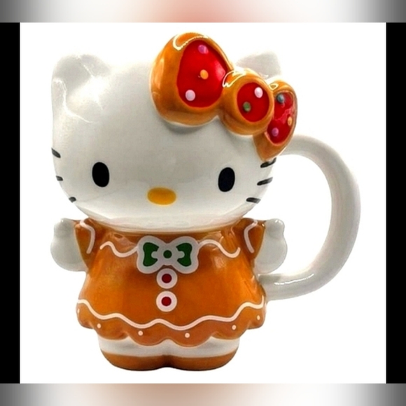 Hello Kitty Christmas Gingerbread Mug - Picture 6 of 6